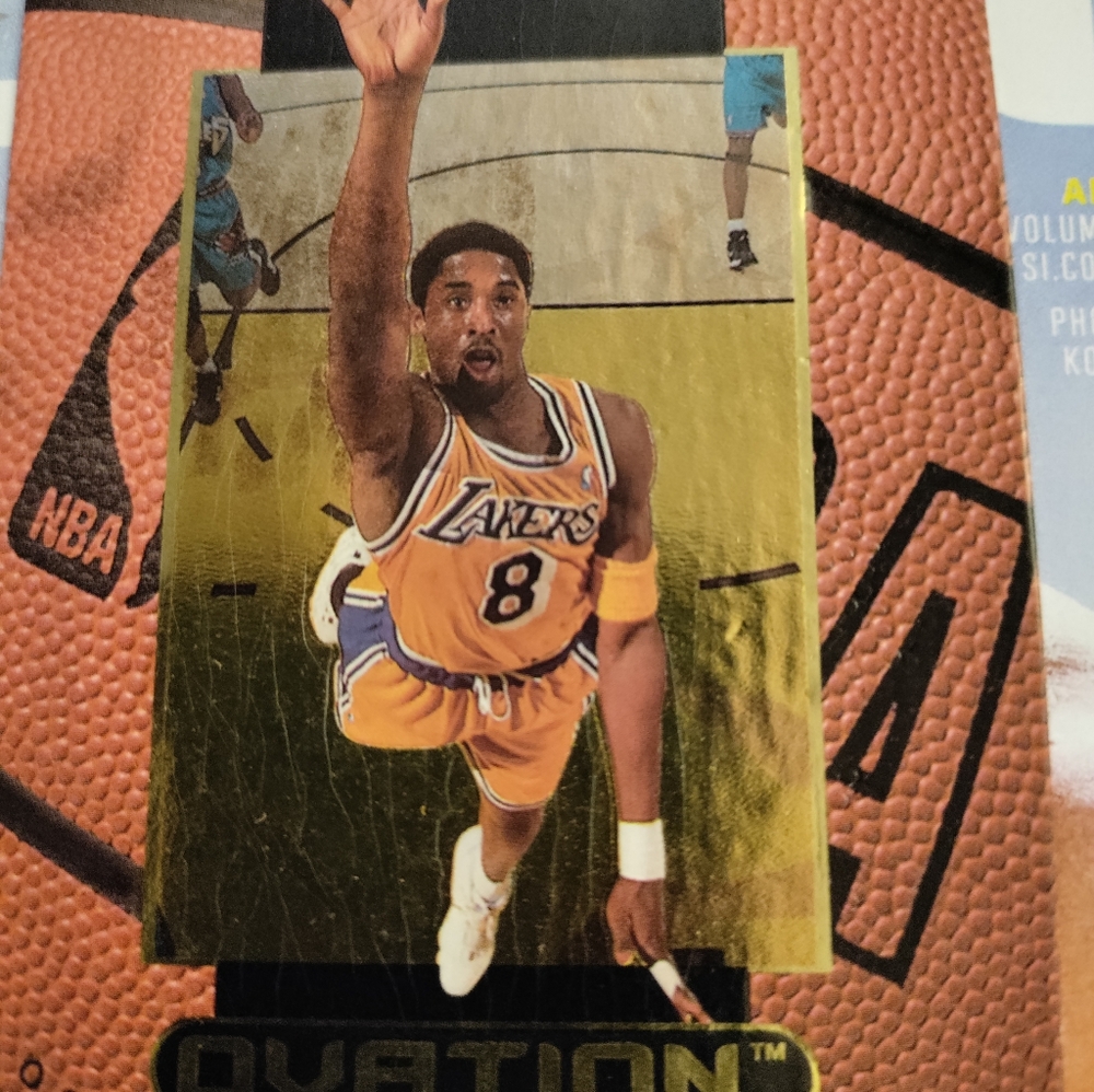 Kobe Bryant basketball cards. (2)